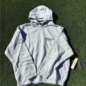 Fear of God Essentials Hoodie Grey